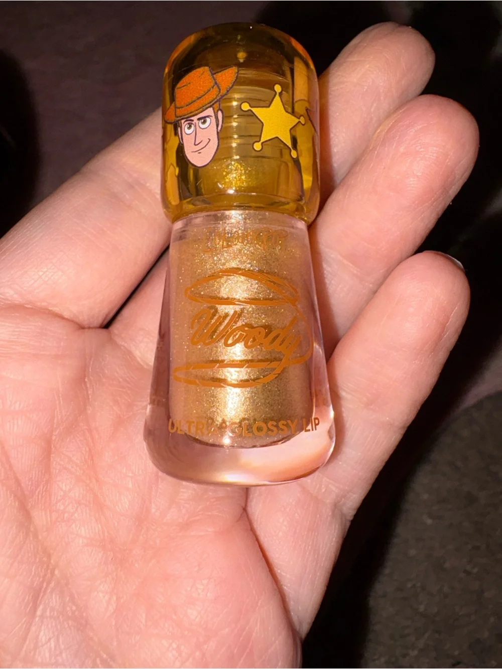Toy Story X Colourpop Ultra Glossy Lip Gloss in “Favorite Deputy”